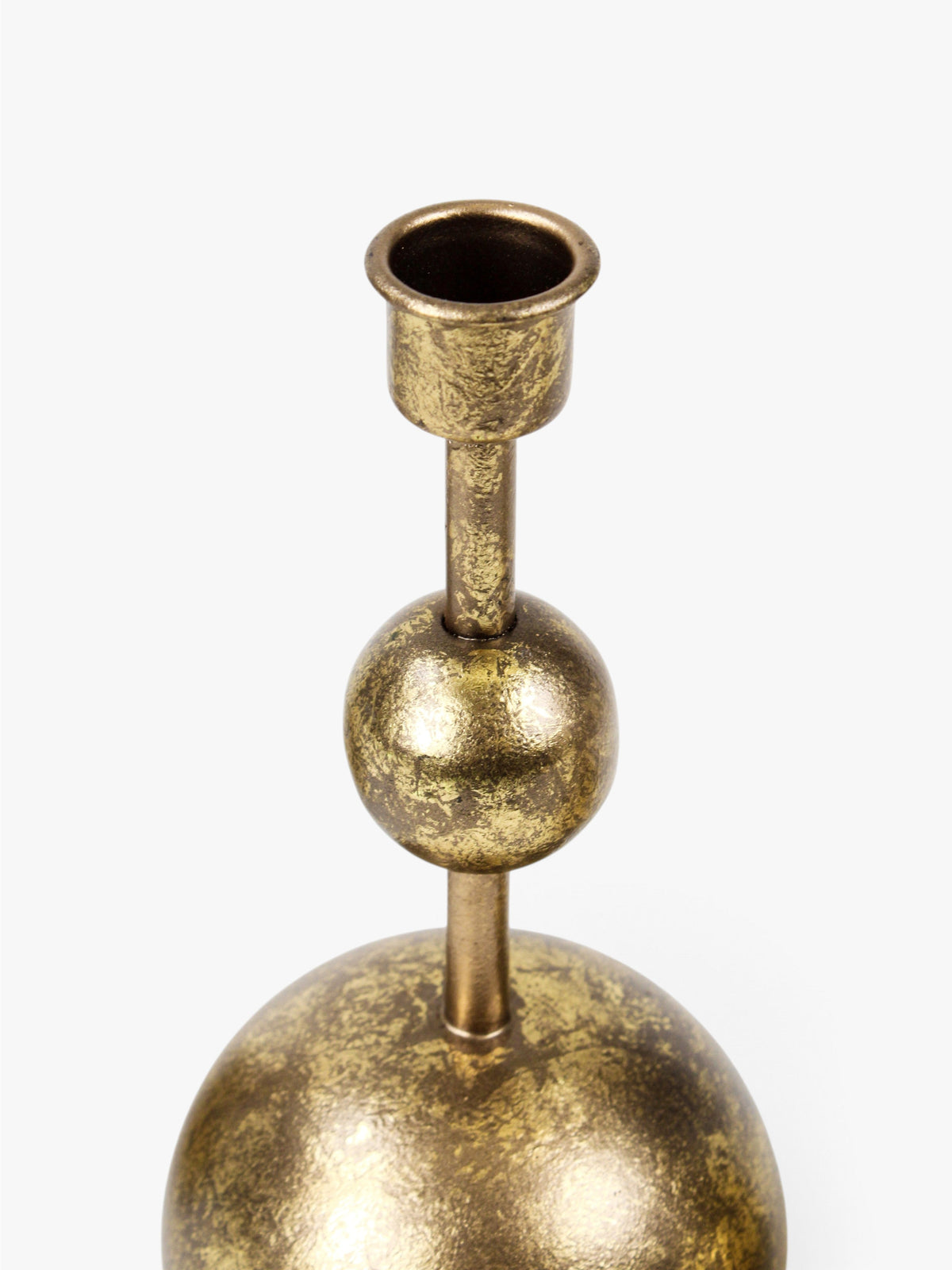 Antique Brass Candle Holders