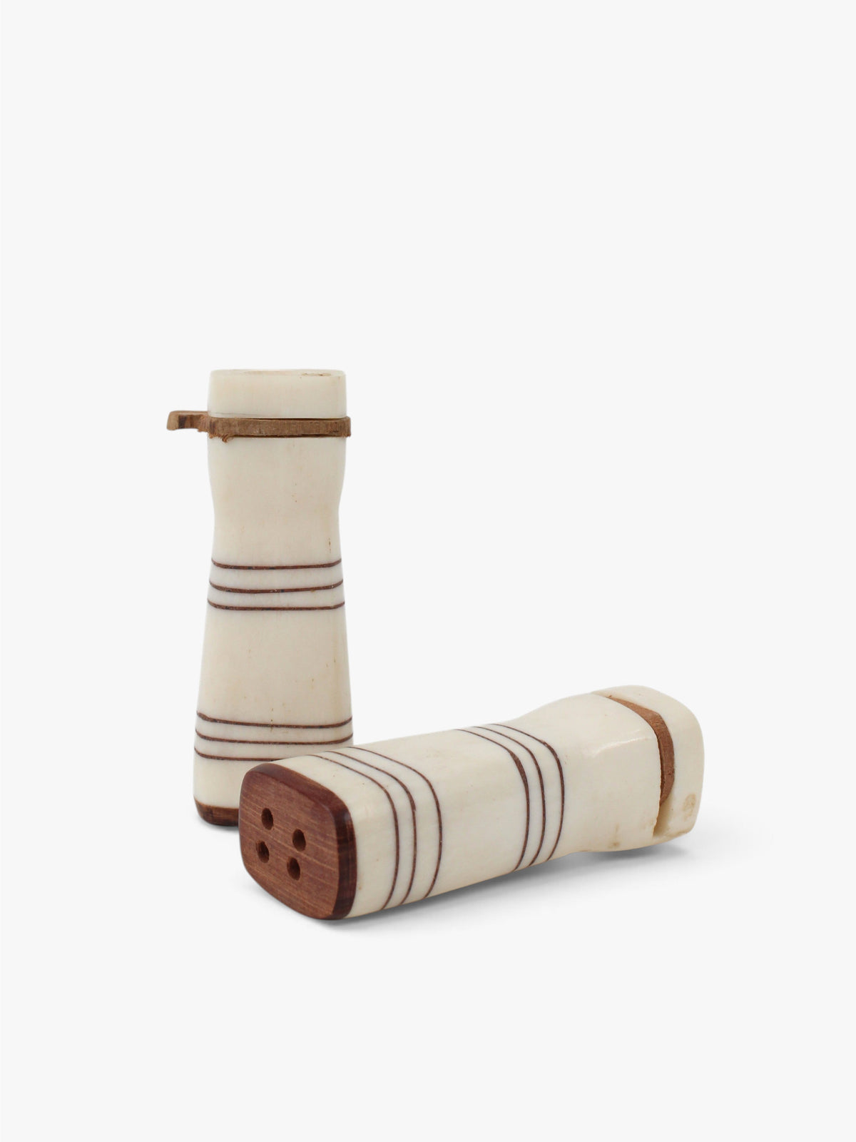Batik Bone Salt & Pepper Shakers