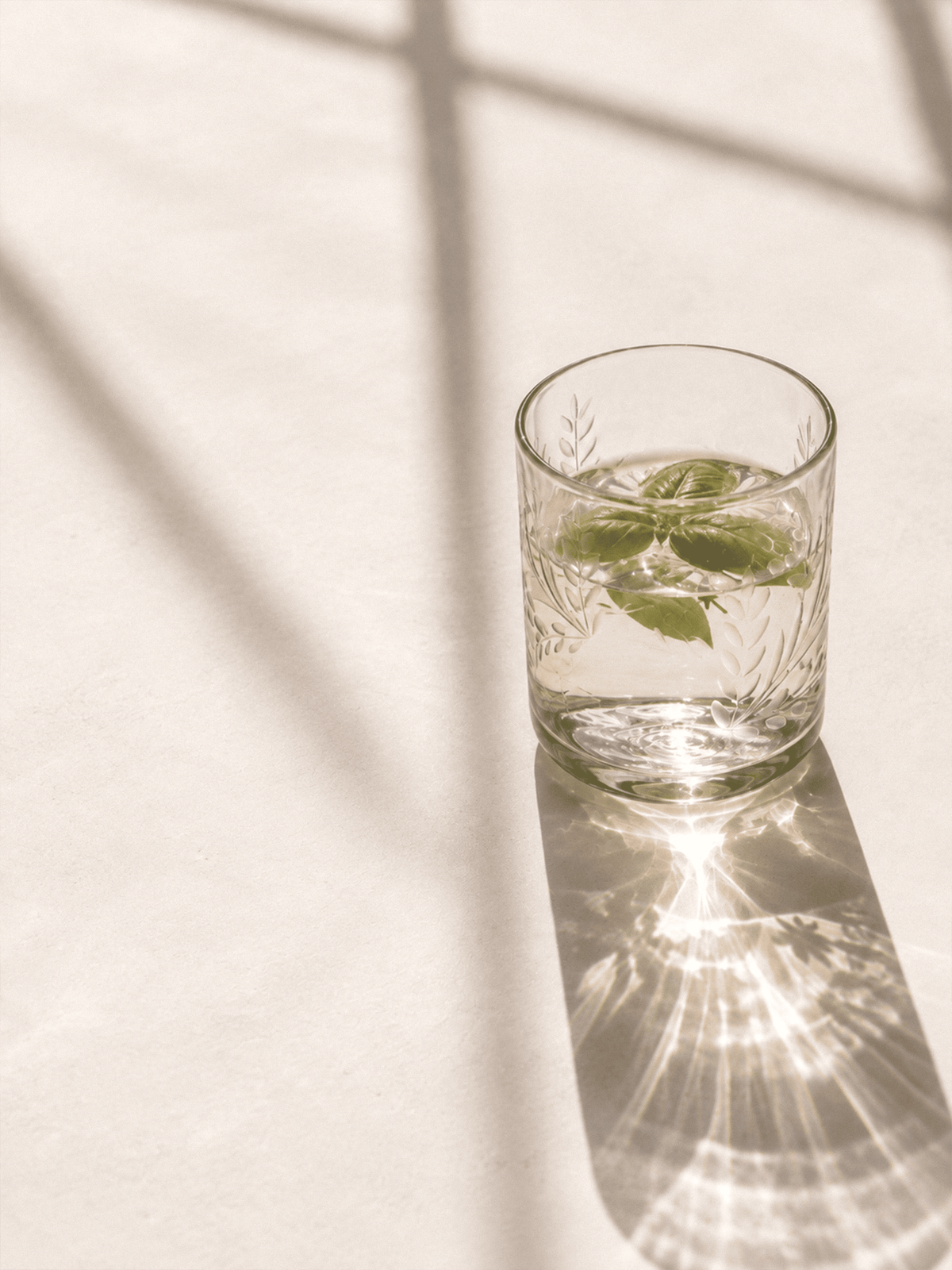 Hand Etched Cup