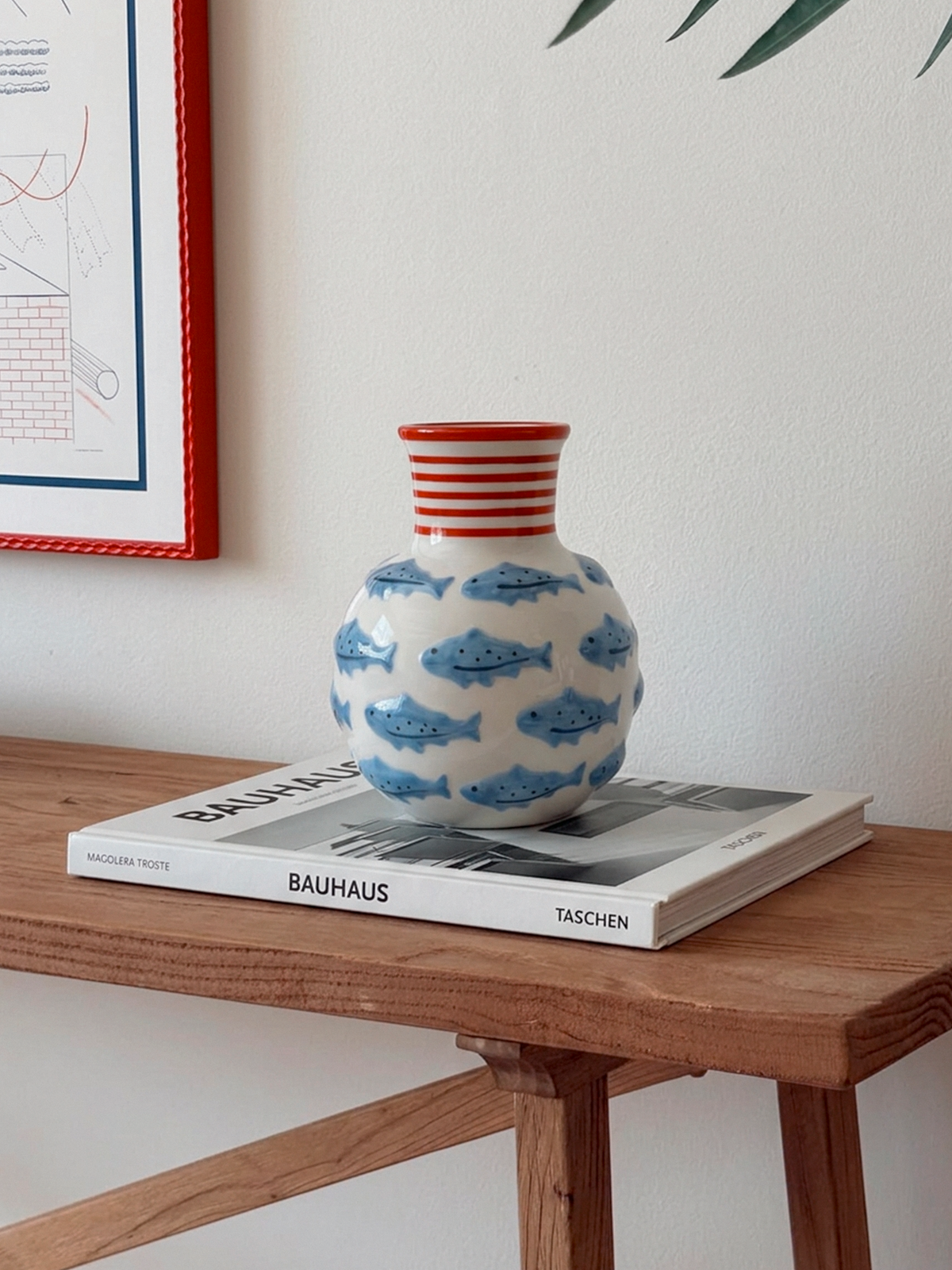 Swimming Fish Vase