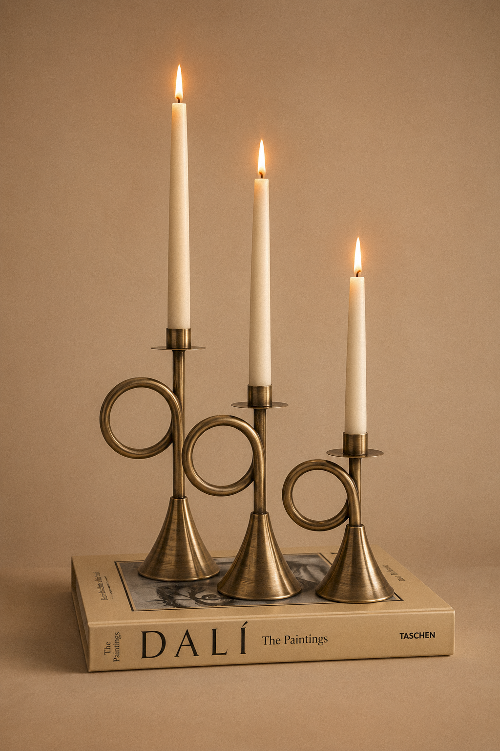 Trumpet Candle Holders