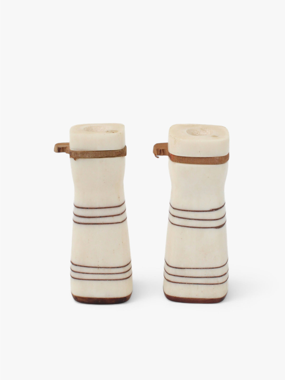 Batik Bone Salt & Pepper Shakers