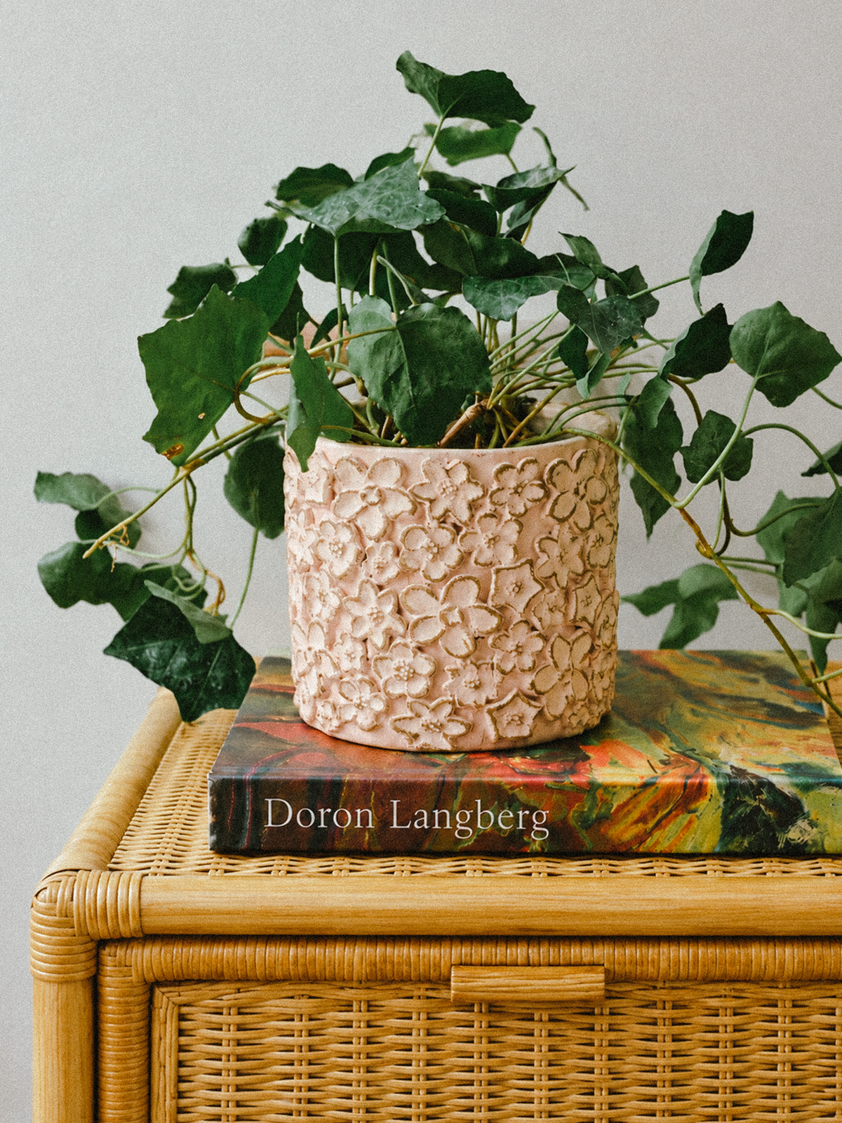 Pink Florette Planter